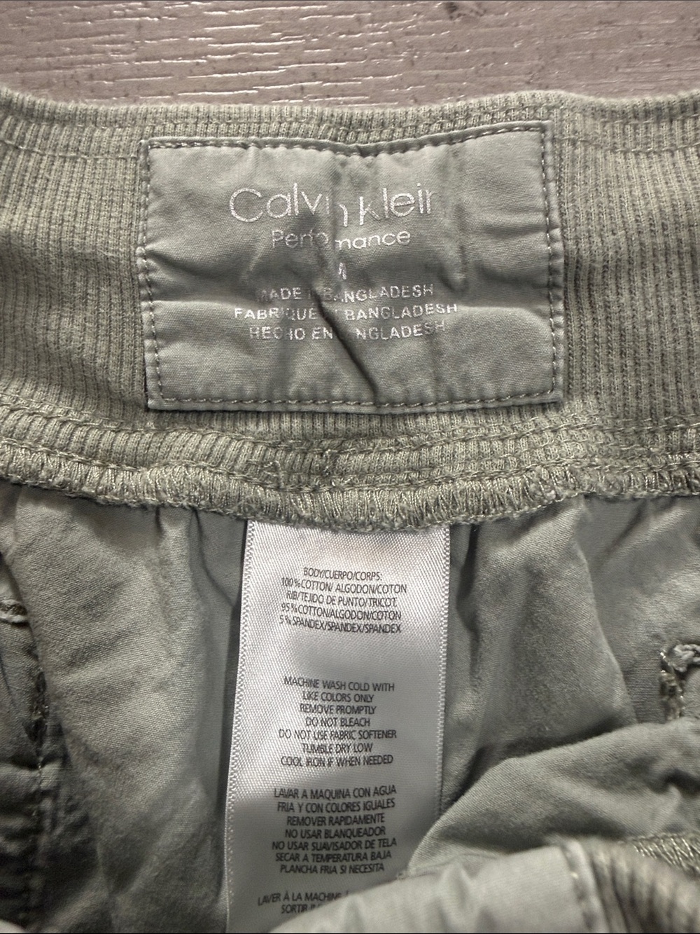Calvin Klein Performance Women Olive Green Shorts